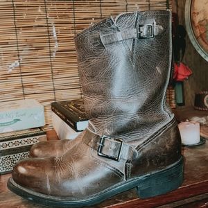 Veronica Frye Engineer Boots